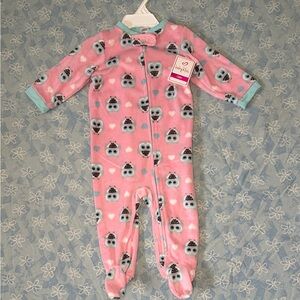 SOLD! Baby Kiss size 18mo Fleece Sleeper